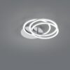 Trio R62823107 Circle LED Stropní svítidlo s ovladačem | Variabilní | Kov | Nikl | 27W