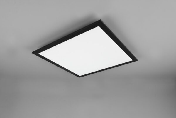 Trio R62864532 Gamma LED Stropní svítidlo s ovladačem | Teplá bílá | Černá | 18W