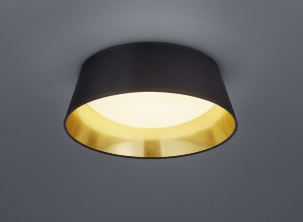 Trio R62871279 Ponts LED stropní svítidlo | Teplá bílá | 14W | Černá