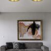 Trio R62871279 Ponts LED stropní svítidlo | Teplá bílá | 14W | Černá