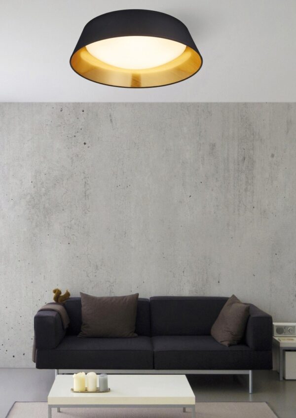 Trio R62871879 Ponts LED stropní svítidlo | Teplá bílá | 18W | Černá