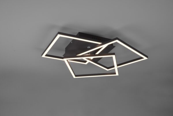 Trio R62883132 Mobile LED Stropní svítidlo s ovladačem | Variabilní | Černá | 28W