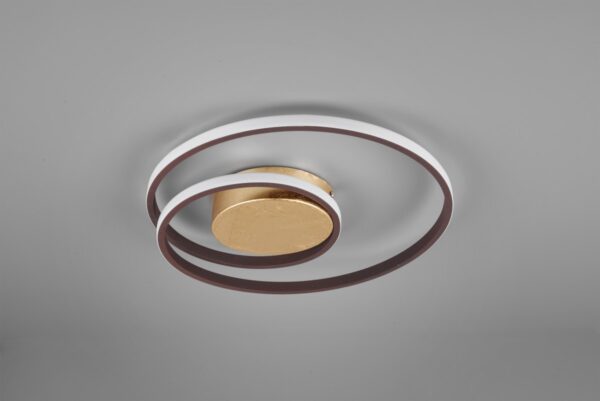 Trio R62911124 Zibal LED Přisazené stropní svítidlo | Teplá bílá | 22W
