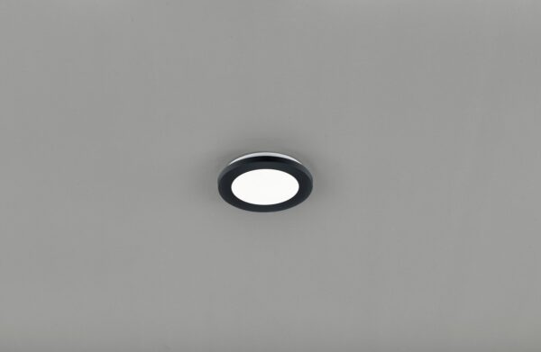 Trio R62921032 Camillus LED Koupelnové stropní svítidlo | Teplá bílá | Černá | 10W