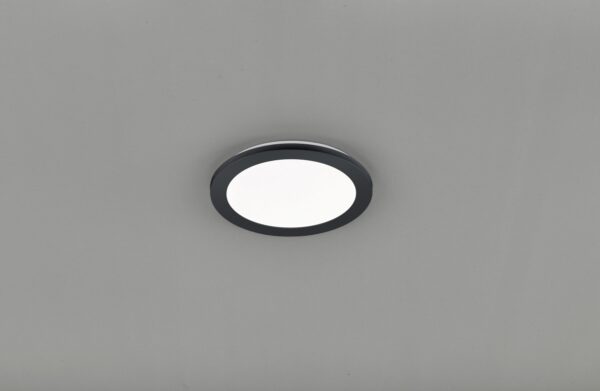 Trio R62921532 Camillus LED Koupelnové stropní svítidlo | Teplá bílá | Bílá | Černá | 15W