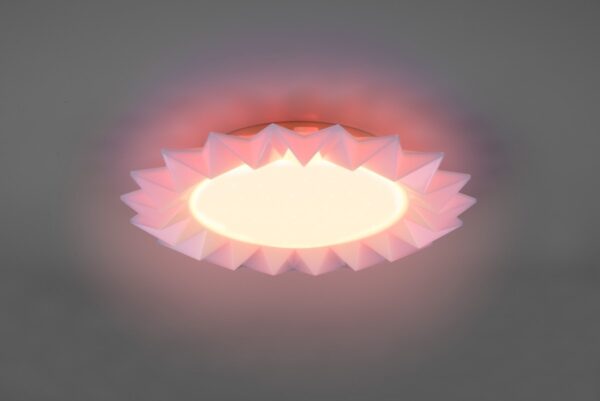 Trio R65071201 Sunflower LED stropní svítidlo | RGB | Variabilní | Bílá | 2