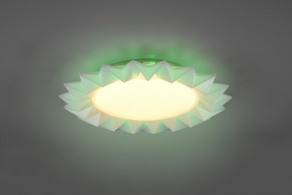 Trio R65071201 Sunflower LED stropní svítidlo | RGB | Variabilní | Bílá | 5
