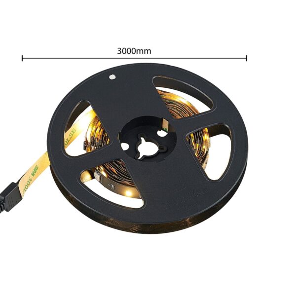 Trio R65553102 LED pás a trafo | Teplá bílá | 10W | Černá