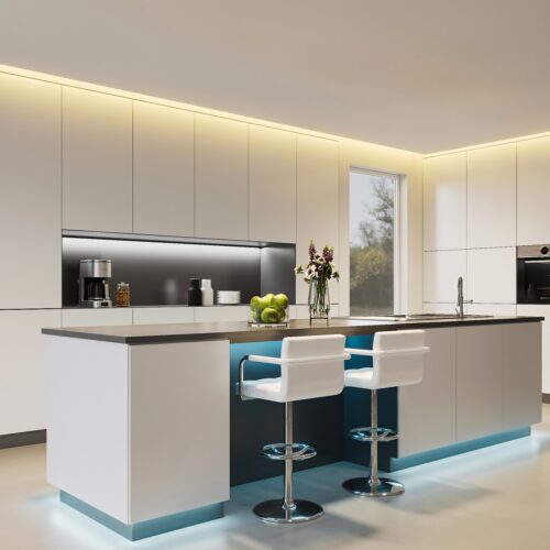 Trio R65563102 LED pás a trafo | Variabilní | 10,5W | Černá