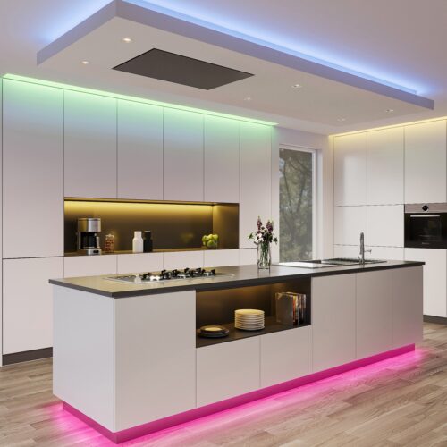 Trio R65575102 LED pás a trafo | 1,5W | Černá