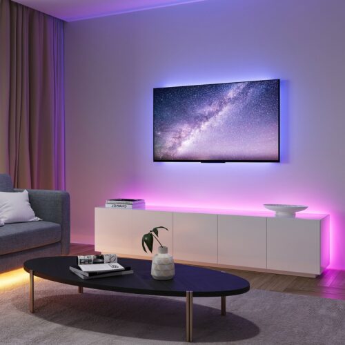 Trio R65591102 LED pás a trafo | 25W | Černá