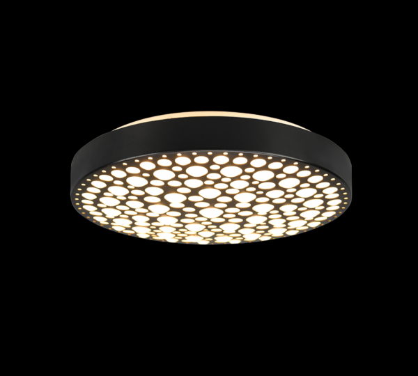 Trio R67161132 Chizu LED stropní svítidlo | RGB | Variabilní | 22W | Černá