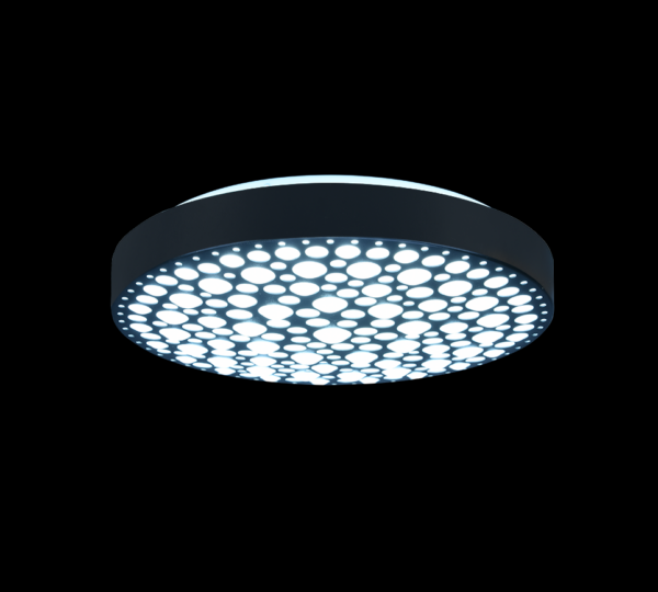 Trio R67161132 Chizu LED stropní svítidlo | RGB | Variabilní | 22W | Černá