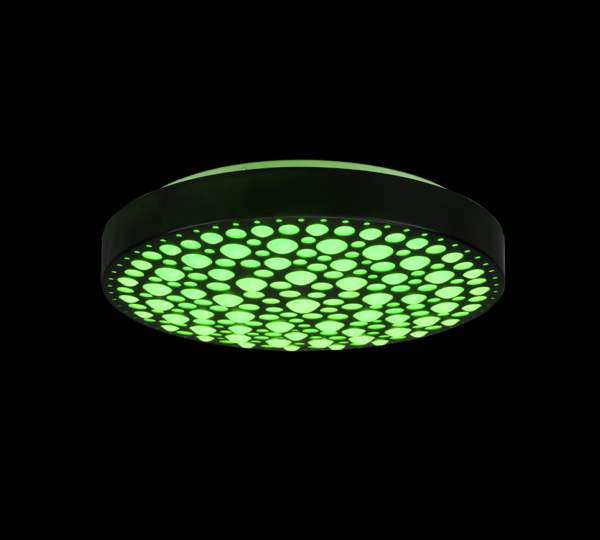 Trio R67161132 Chizu LED stropní svítidlo | RGB | Variabilní | 22W | Černá