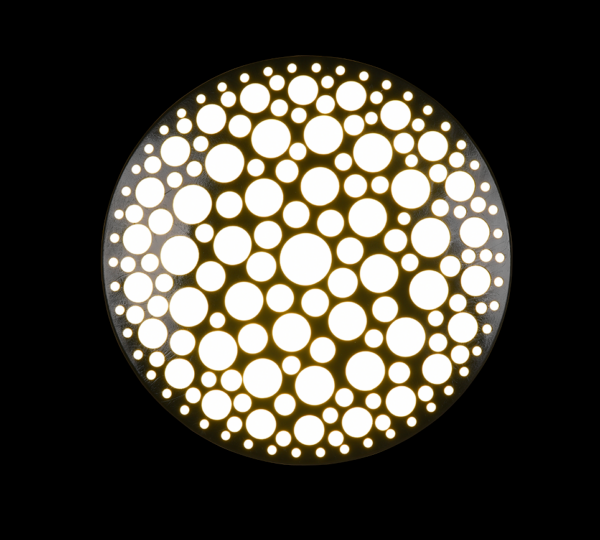 Trio R67162832 Chizu LED stropní svítidlo | Teplá bílá | 11W | Černá