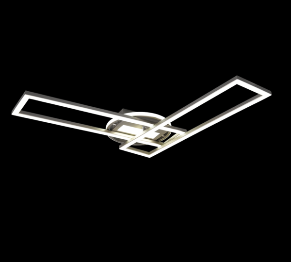 Trio R67183107 Twister LED Přisazené stropní svítidlo | Variabilní | 30W | Kov | Nikl