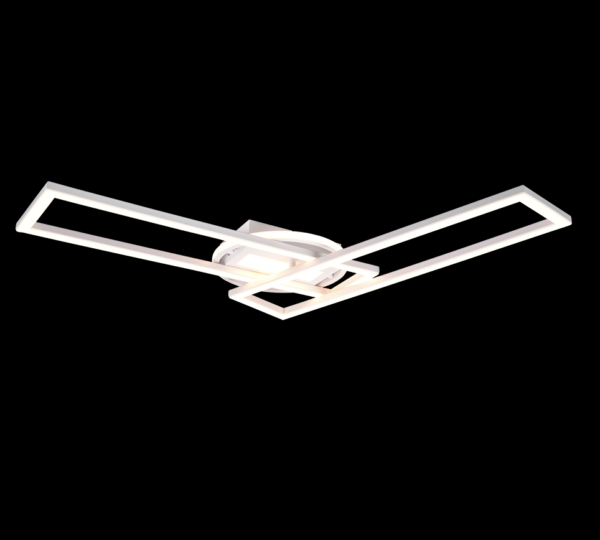 Trio R67183131 Twister LED Přisazené stropní svítidlo | Variabilní | 30W | Bílá | 2