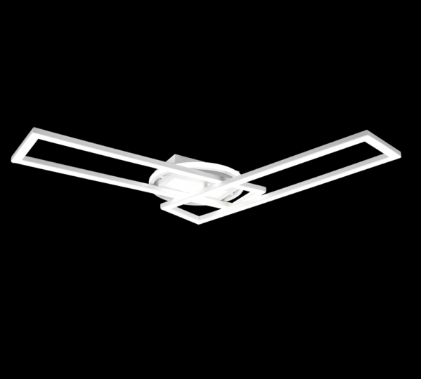 Trio R67183131 Twister LED Přisazené stropní svítidlo | Variabilní | 30W | Bílá | 4