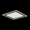 Trio R67213332 Carus LED stropní svítidlo | Teplá bílá | 16+8,5W | Černá