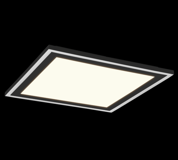 Trio R67214332 Carus LED stropní svítidlo | Teplá bílá | 20+9W | Černá