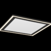 Trio R67214332 Carus LED stropní svítidlo | Teplá bílá | 20+9W | Černá