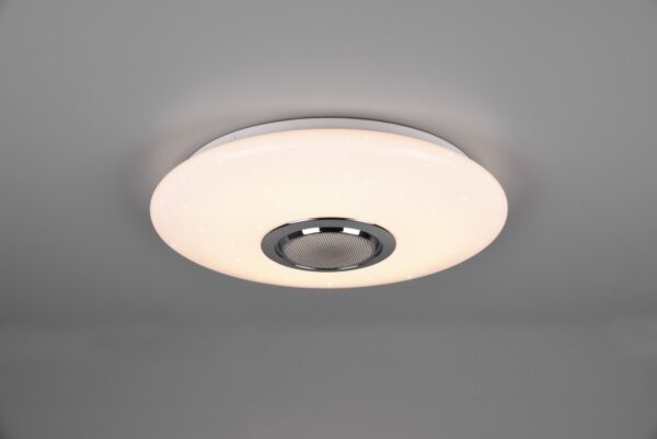 Trio R69031101 Musica LED stropní svítidlo | Teplá bílá | Bílá | 15,5W