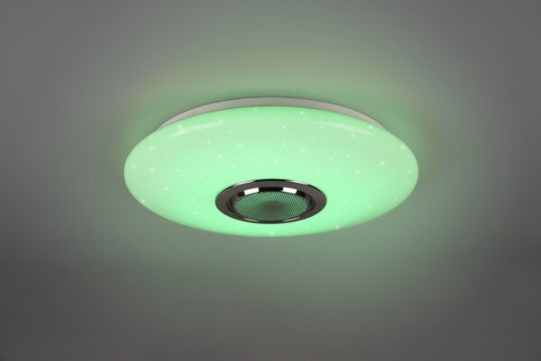 Trio R69031101 Musica LED stropní svítidlo | Teplá bílá | Bílá | 15,5W
