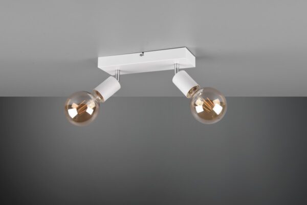 Trio R80182031 Vannes Přisazené stropní svítidlo | E27 | Bílá