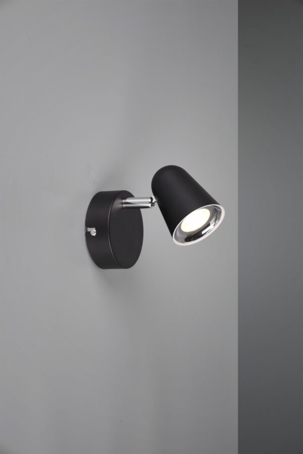 Trio R82121132 Toulouse LED bodové svítidlo | Teplá bílá | 3=400lmW | Černá
