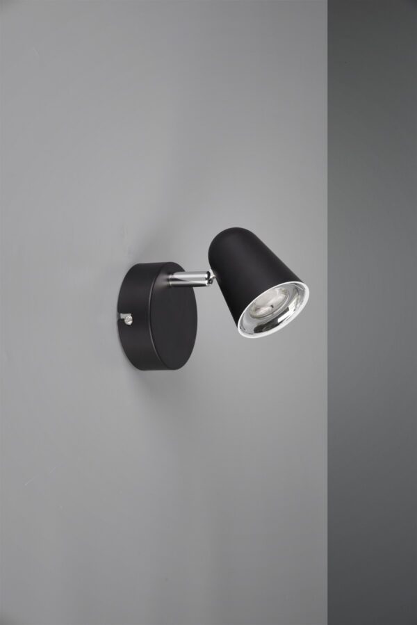 Trio R82121132 Toulouse LED bodové svítidlo | Teplá bílá | 3=400lmW | Černá