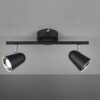 Trio R82122132 Toulouse LED bodové svítidlo | Teplá bílá | 2X3=2x400lmW | Černá