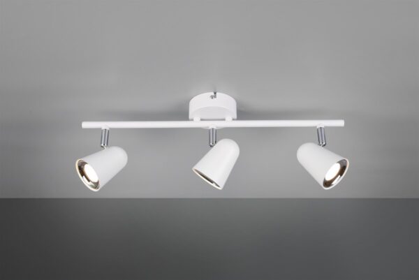 Trio R82123131 Toulouse LED bodové svítidlo | Teplá bílá | Bílá | 3x3W