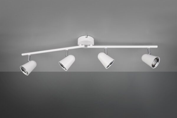 Trio R82124131 Toulouse LED bodové svítidlo | Teplá bílá | Bílá | 4x3W