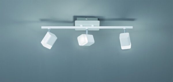 Trio R82153131 Roubaix LED bodové svítidlo | Teplá bílá | 3X4W | Bílá
