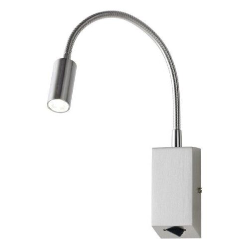 Redo 01-1195 LED nástěnní svítidlo | Teplá bílá | Kov | Nikl | 3W