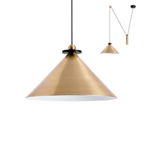 Redo 01-1545 Lustr | E27 | Barevný kov | Bronz