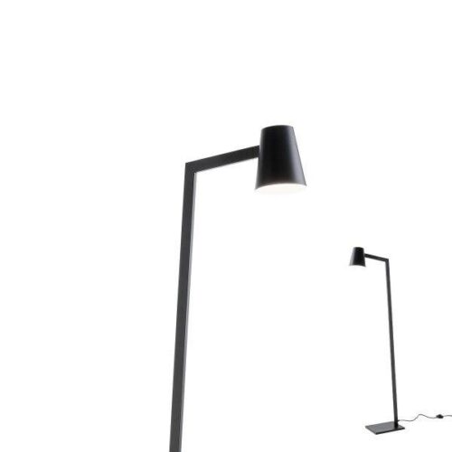 Redo 01-1557 Stojací lampa | E27 | Černá
