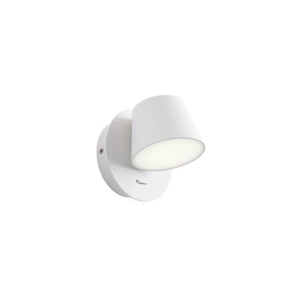 Redo 01-1738 LED nástěnní svítidlo | Teplá bílá | 6=570lmW | Bílá