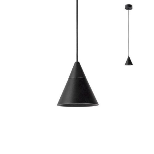 Redo 01-1752 LED stropní svítidlo | Teplá bílá | 7=396lmW | Černá