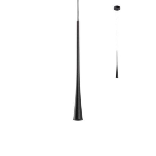 Redo 01-1755 LED stropní svítidlo | Teplá bílá | 7=315mmW | Černá