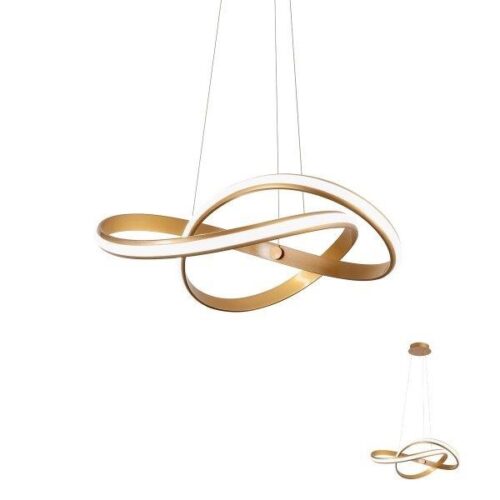 Redo 01-1783 LED stropní svítidlo | Teplá bílá | 50=3320lmW | Barevný kov | Bronz