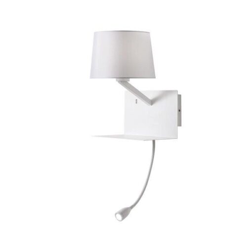 Redo 01-1807 LED nástěnní svítidlo | Teplá bílá | Bílá | 42W