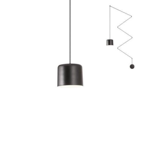 Redo 01-1822 Lustr | E27 | Černá