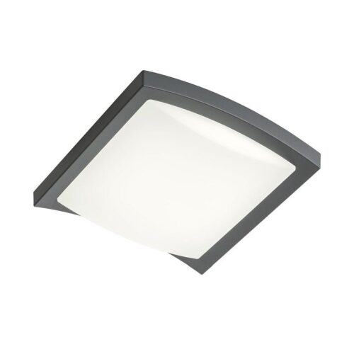Redo 90007 LED Stropní venkovní světlo | Teplá bílá | 21W | Šedá