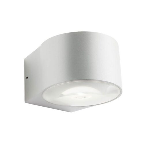 Redo 90060 Log LED Nástěnné venkovní světlo | Teplá bílá | Bílá | 6W