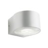 Redo 90062 Log LED Nástěnné venkovní světlo | Teplá bílá | Bílá | 2x6W