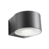 Redo 90063 Log LED Nástěnné venkovní světlo | Teplá bílá | Černá | 2x6W