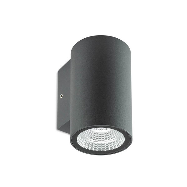 Redo 90076 Ram LED Nástěnné venkovní světlo | Teplá bílá | Černá | 3W