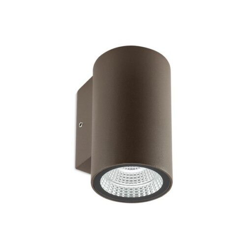 Redo 90077 Ram LED Nástěnné venkovní světlo | Teplá bílá | Hnědá | 3W