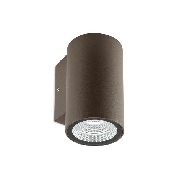 Redo 90077 Ram LED Nástěnné venkovní světlo | Teplá bílá | Hnědá | 3W